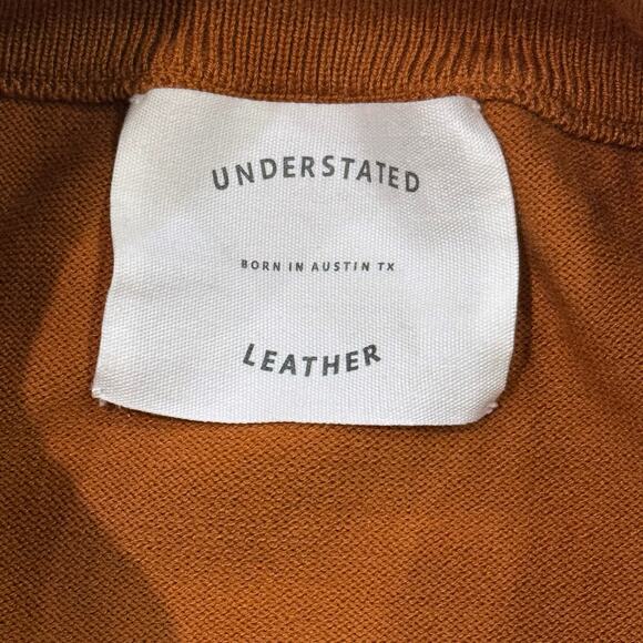 Understated Leather M/L Southern Charm Knit Micro Short Studded HighWaist Cheeky - Picture 10 of 11